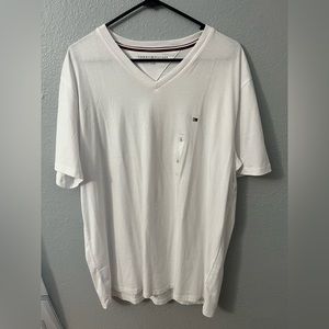 Brand new Tommy Hilfiger V neck t-shirt. Men’s size Large.